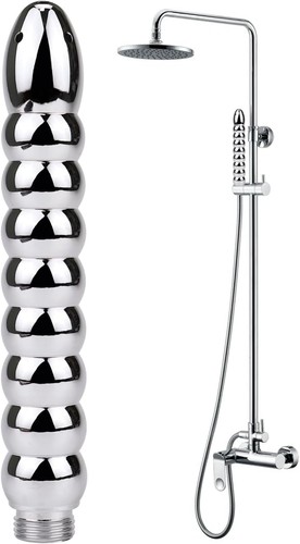 Aluminum shower enema - shower,